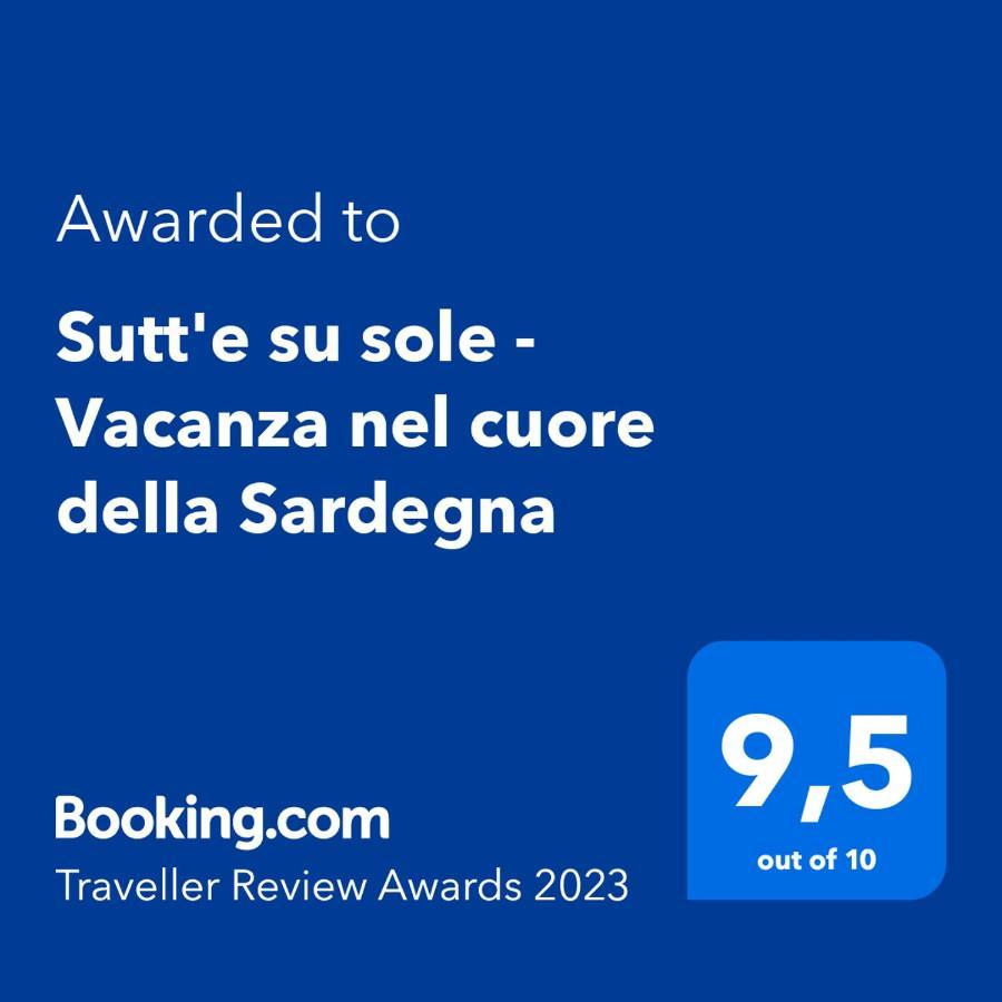 "Sutt'E Su Sole" - Vacanza Nel Cuore Della Sardegna Siamanna ภายนอก รูปภาพ